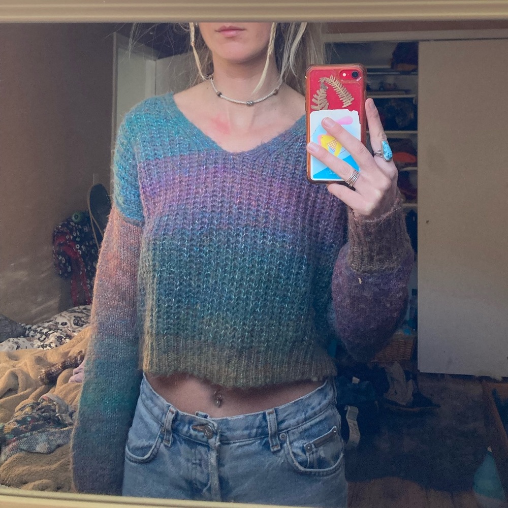 cropped sweater